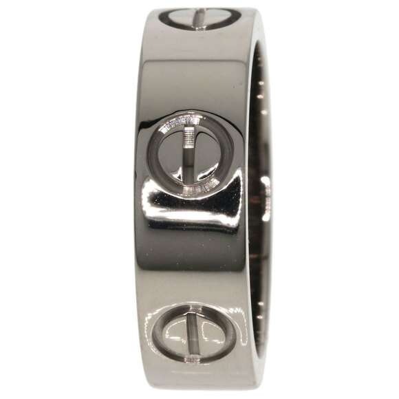 CARTIER 18k White Love Ring #50 - Picture 3 of 10